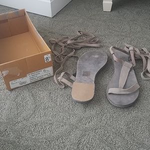 Free People Dahlia Lace Up Sandal